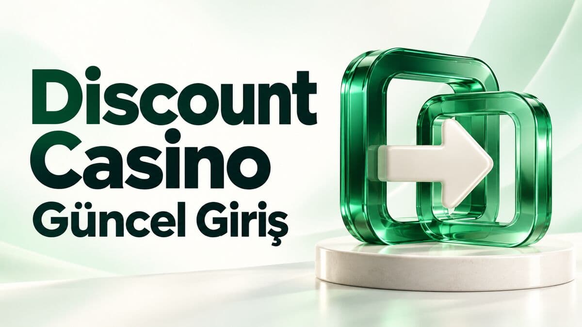 Discount Casino güncel giriş — resmi afiş